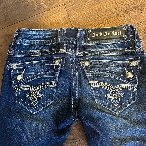Rock Revival Jeans - Size 24 - Picture 2 of 5